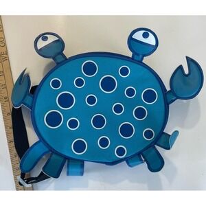 Coppertone Crab Kids Insulated Lunch Bag Backpack Beach Cooler Blue